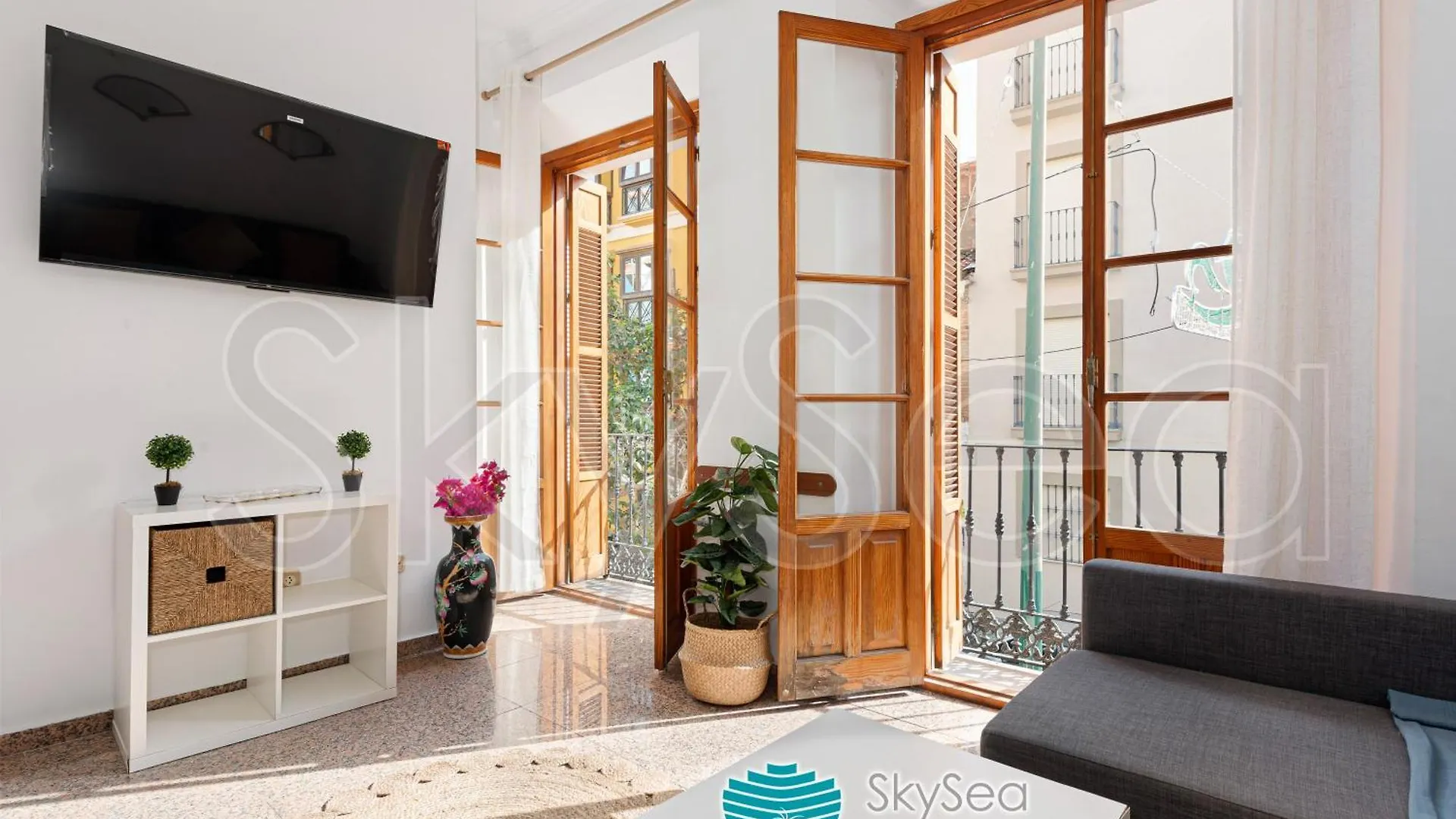 马拉加Casa Tipica Malaguena Con Patio En El Centro别墅 度假居 马拉加